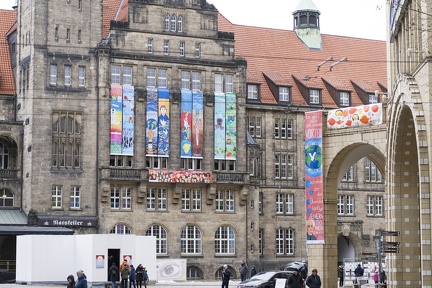 Banner am Neumarkt