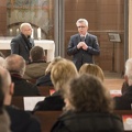  Thomas de Maizière beim Predigt-Vorgespräch mit Pfr. Stephan Tischendorf