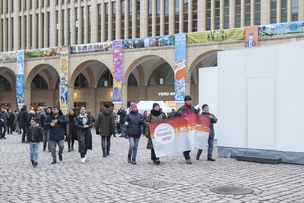 Ankunft der Friedenswege